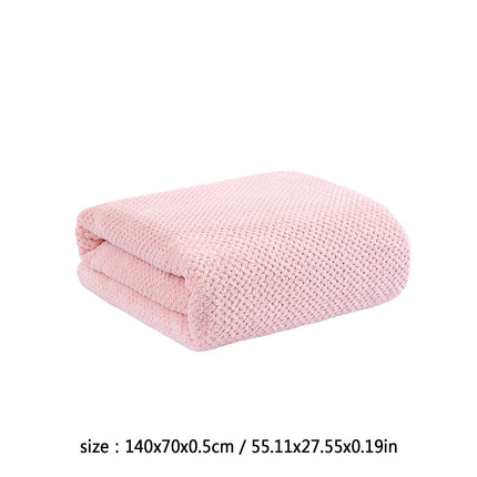 Chmadoxn Bath Towel, Oversize Bath Towel, 55×28 Inch Large Microfiber Bath Towels, Soft, Absorbent, and Quick Dry Towels for Bathroom, Pool, Beach, Swim, and Yoga, Large Bathroom Towels for Daily Use 55×28 in Pink.