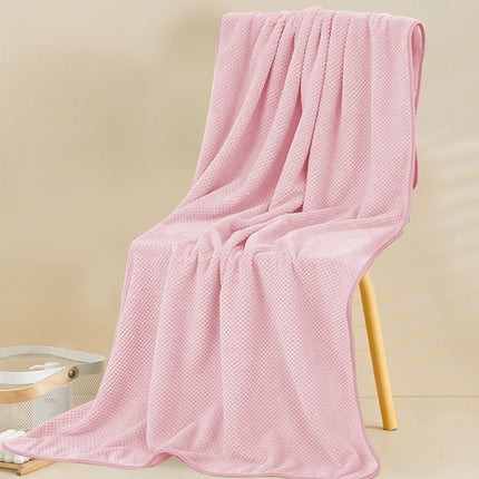 Chmadoxn Bath Towel, Oversize Bath Towel, 55×28 Inch Large Microfiber Bath Towels, Soft, Absorbent, and Quick Dry Towels for Bathroom, Pool, Beach, Swim, and Yoga, Large Bathroom Towels for Daily Use 55×28 in Pink.