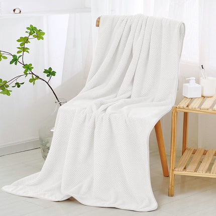 Chmadoxn Bath Towel, Oversize Bath Towel, 55×28 Inch Large Microfiber Bath Towels, Soft, Absorbent, and Quick Dry Towels for Bathroom, Pool, Beach, Swim, and Yoga, Large Bathroom Towels for Daily Use 55×28 in White.