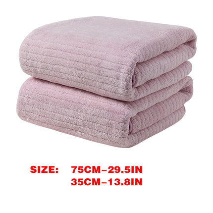 Chmadoxn Microfiber Hair Towel Wrap - Quick Dry Curly Hair Wraps for Women Wet Hair, Microfiber Towel for Hair, Hair Drying Towel Wrap, Hair Towels for Women, Hair Turban for Wet Hair (29 ×14 Inch) 1 pc D.
