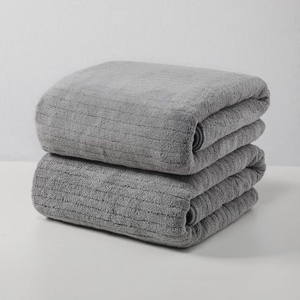Chmadoxn Microfiber Hair Towel Wrap - Quick Dry Curly Hair Wraps for Women Wet Hair, Microfiber Towel for Hair, Hair Drying Towel Wrap, Hair Towels for Women, Hair Turban for Wet Hair (29 ×14 Inch) 4 pc Gray.