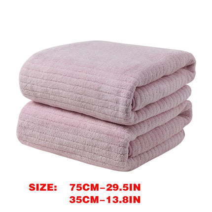 Chmadoxn Microfiber Hair Towel Wrap - Quick Dry Curly Hair Wraps for Women Wet Hair, Microfiber Towel for Hair, Hair Drying Towel Wrap, Hair Towels for Women, Hair Turban for Wet Hair (29 ×14 Inch) 4 pc Purple.