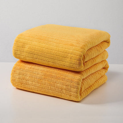 Chmadoxn Microfiber Hair Towel Wrap - Quick Dry Curly Hair Wraps for Women Wet Hair, Microfiber Towel for Hair, Hair Drying Towel Wrap, Hair Towels for Women, Hair Turban for Wet Hair (29 ×14 Inch) 4 pc Yellow.
