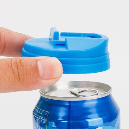 4pcs Soda Can Lids Plastic Leakproof Soda Can Covers Sealing Soda Can Covers 5.80X5.80X1.60CM Assorted Color.