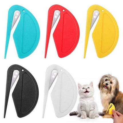 Darzheoy Letter Opener Envelope Slitter, Envelope Opener, Mail Opener, Wrapping Paper Cutter, Package Opener Black.