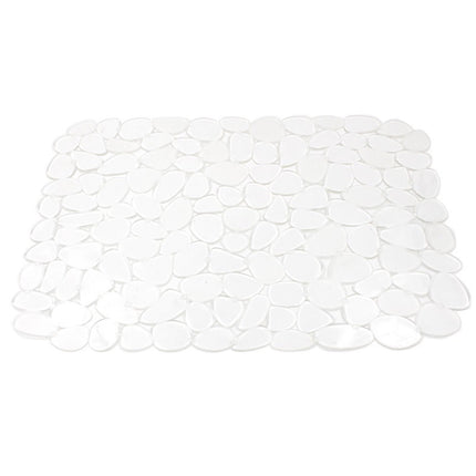 Darzheoy Pebble Sink Mat for Stainless Steel/Ceramic Sinks, PVC Sink Protectors Mats for Bottom of Kitchen Sink, Dish Drying Mat for Dishes and Glassware C.