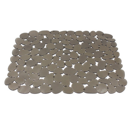 Darzheoy Pebble Sink Mat for Stainless Steel/Ceramic Sinks, PVC Sink Protectors Mats for Bottom of Kitchen Sink, Dish Drying Mat for Dishes and Glassware D.