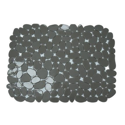 Darzheoy Pebble Sink Mat for Stainless Steel/Ceramic Sinks, PVC Sink Protectors Mats for Bottom of Kitchen Sink, Dish Drying Mat for Dishes and Glassware E.