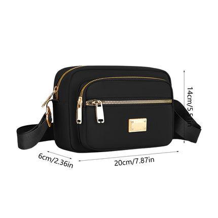 Darzheoy Fanny Packs for Women Crossbody Backpack Shoulder Messenger Bag Waterproof Everywhere Crossbody Belt Bag for Workout Running Travelling Black.