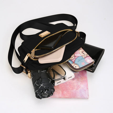 Darzheoy Fanny Packs for Women Crossbody Backpack Shoulder Messenger Bag Waterproof Everywhere Crossbody Belt Bag for Workout Running Travelling Black.