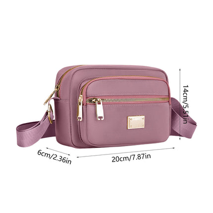 Darzheoy Fanny Packs for Women Crossbody Backpack Shoulder Messenger Bag Waterproof Everywhere Crossbody Belt Bag for Workout Running Travelling Pink.