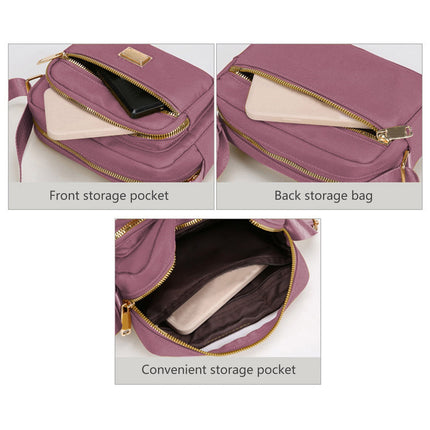 Darzheoy Fanny Packs for Women Crossbody Backpack Shoulder Messenger Bag Waterproof Everywhere Crossbody Belt Bag for Workout Running Travelling Pink.