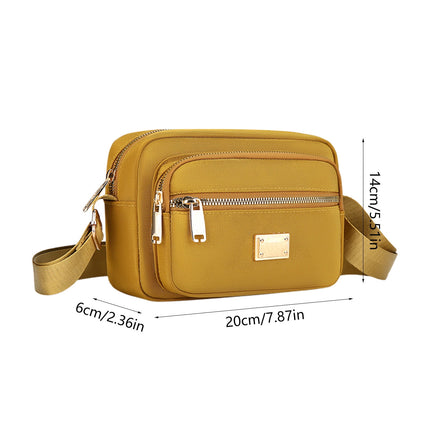 Darzheoy Fanny Packs for Women Crossbody Backpack Shoulder Messenger Bag Waterproof Everywhere Crossbody Belt Bag for Workout Running Travelling Yellow.