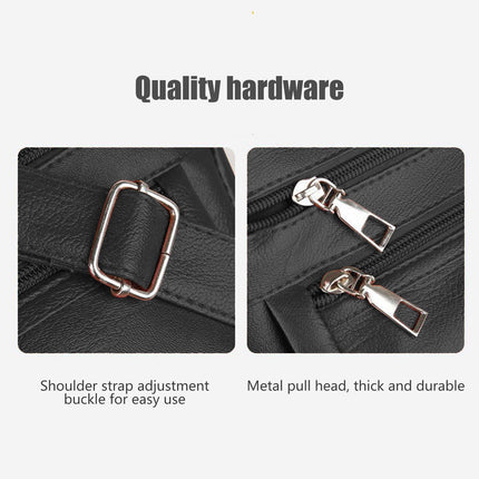 Darzheoy Purses for Women Soft PU Leather Shoulder Bag Ladies Crossbody Purse and handbags Lightweight Pocketbook Black.