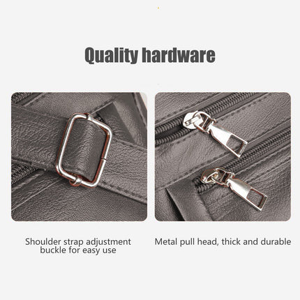 Darzheoy Purses for Women Soft PU Leather Shoulder Bag Ladies Crossbody Purse and handbags Lightweight Pocketbook Gray.