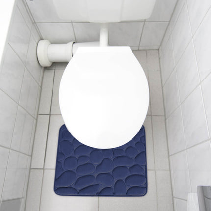 Kdkad Bathroom Rugs Sets 4 Piece, Non Slip Memory Foam Bathroom Rugs, Machine Wash Bathroom Mat Set, Water Absorbent Bath Rug Set for Tub, Toilet and Floor 40*50cmU/15.7*19.7in 50*80cm/19.7*31.5in 50*100cm/19.7*39.3in lid38*40cm/14.9*15.7in J.