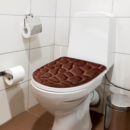 Kdkad Bathroom Rugs Sets 4 Piece, Non Slip Memory Foam Bathroom Rugs, Machine Wash Bathroom Mat Set, Water Absorbent Bath Rug Set for Tub, Toilet and Floor 40*50cmU/15.7*19.7in 50*80cm/19.7*31.5in 50*100cm/19.7*39.3in lid38*40cm/14.9*15.7in K.