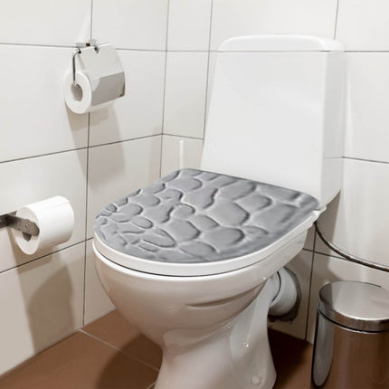 Kdkad Bathroom Rugs Sets 4 Piece, Non Slip Memory Foam Bathroom Rugs, Machine Wash Bathroom Mat Set, Water Absorbent Bath Rug Set for Tub, Toilet and Floor As Show L.