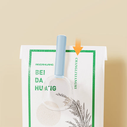 Darzheoy Flour Scoops for Canisters, Grain Scoop Measuring Cups, Food-Safe Kitchen Utensils, Multi-Purpose Flour Scoop for Canisters, Rice Spoon Blue.