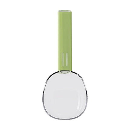Darzheoy Flour Scoops for Canisters, Grain Scoop Measuring Cups, Food-Safe Kitchen Utensils, Multi-Purpose Flour Scoop for Canisters, Rice Spoon Green.