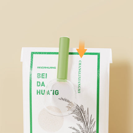 Darzheoy Flour Scoops for Canisters, Grain Scoop Measuring Cups, Food-Safe Kitchen Utensils, Multi-Purpose Flour Scoop for Canisters, Rice Spoon Green.