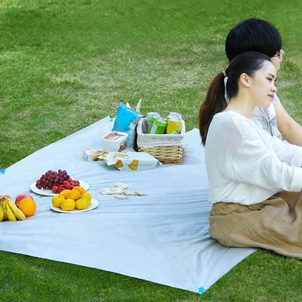 Kdkad Extra Large Picnic Outdoor Mat , 78.7×59 Inch Waterproof Foldable Mat, Picnic Mat for Beach, CamGrass Lawn Park Accessories Cute Couple Gifts Ideas Wedding.