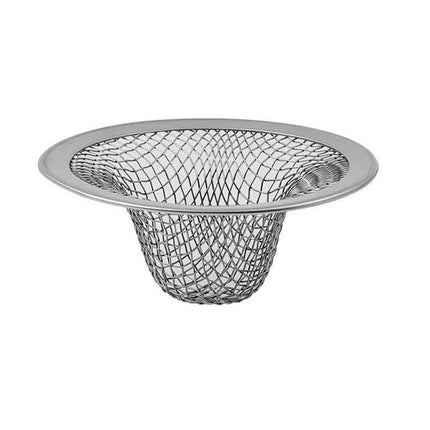 Kdkad Tub Drain Hair Catcher - Shower Drain Mesh Strainer, Stainless Steel Shower Bathtub Drain Cover, Bathroom Sink Strainer Filter Basket for Bathroom Sink, Wash Basin Floor Drain M Silver.