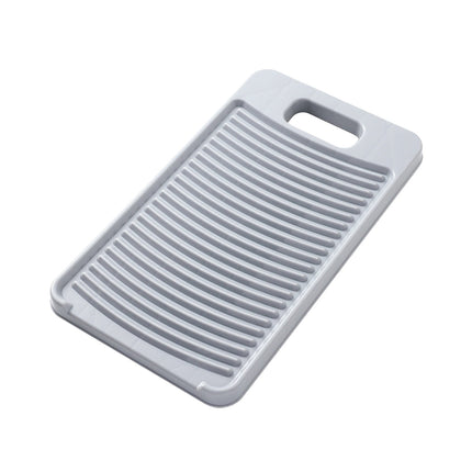 Kdkad Washboard for Hand Washing Clothes, Portable Plastics Wash Board, Household Scrub Board, Washing Board for Laundry Home Dormitory Travel Small Delicate Articles Cleaning 11.2×6.3 in Gray.