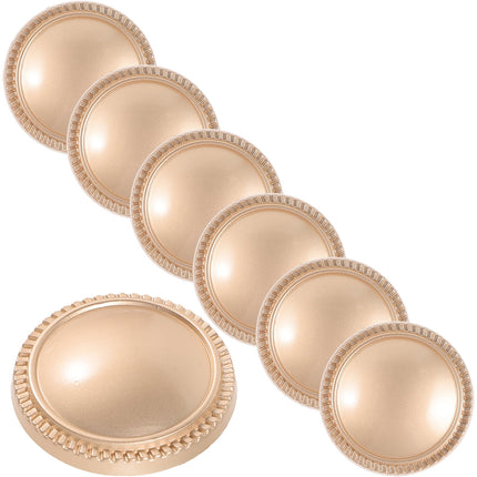 Worgeous 10 Pcs Buttons for Crafts Clothes Replacement Table Decorations Replaceable Cup Lid Travel Golden.