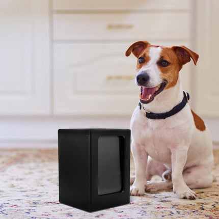 Worgeous Wooden Pet Memorial Urn Box for Dog and Cat Ashes Keepsake with Elegant and Design.