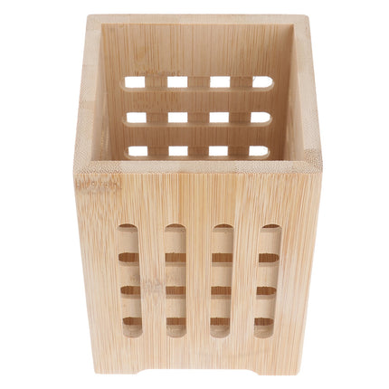Chopsticks Holder with Holes, Cutlery Organizer Drying Rack, Kitchen Utensil Storage Canister, Tableware Drying Bucket.