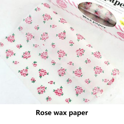 Darzheoy Wax Paper, Food Picnic Paper, 50 sheets Grease Proof Paper, Waterproof Dry Hamburger Paper Liners Wrapping Tissue for Plastic Food Basket C.