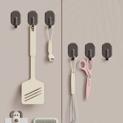 Darzheoy Magnetic Hook for Kitchen Refrigerator, Magnets Hooks Key Towel Storage Holder Bathroom Hangers, Strong Magnet Bar Hooks Storage Hanger Hanging Kitchen Utensil Black.