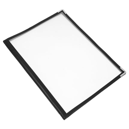 WORGEOUS Menu Covers for Restaurant Poster Display Rack Recipe Folder.