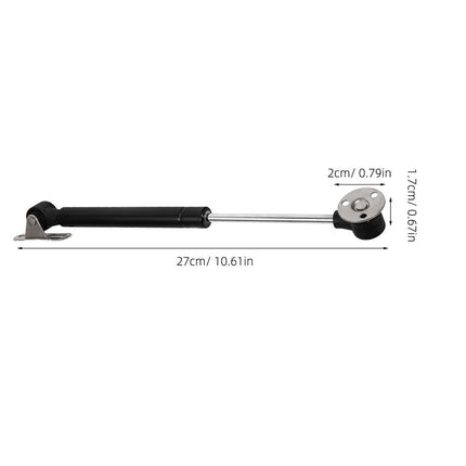 HOOWIFFY Lid Stay Support Hinge Soft Close Hinges For Cabinet Doors Aluminium Alloy 1Pcs.
