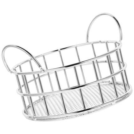 HOOWIFFY Metal Storage Basket for Home and Office, Organizer for Kitchen, Desk, Bathroom, and More.