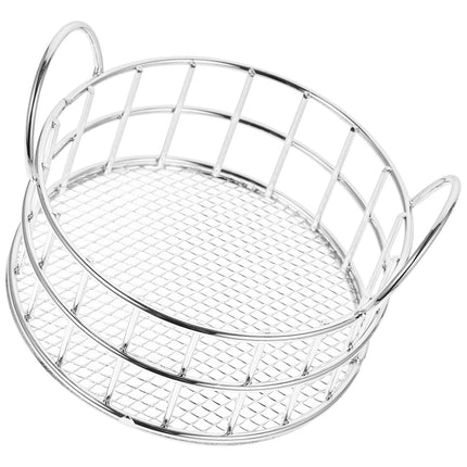 HOOWIFFY Metal Storage Basket for Home and Office, Organizer for Kitchen, Desk, Bathroom, and More.