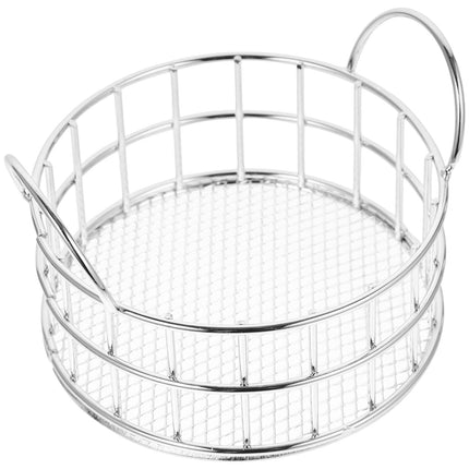 HOOWIFFY Metal Storage Basket for Home and Office, Organizer for Kitchen, Desk, Bathroom, and More.