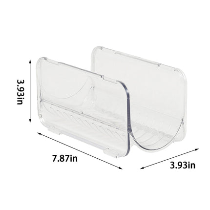 AYktou Wine Rack Water Bottle Organizer Sodas Can Organizer,Stackable Cabinet Organizer Bottle Plastic Water Bottle Holder Can Organizer for Countertop,Table Top,Pantry,Fridge D.