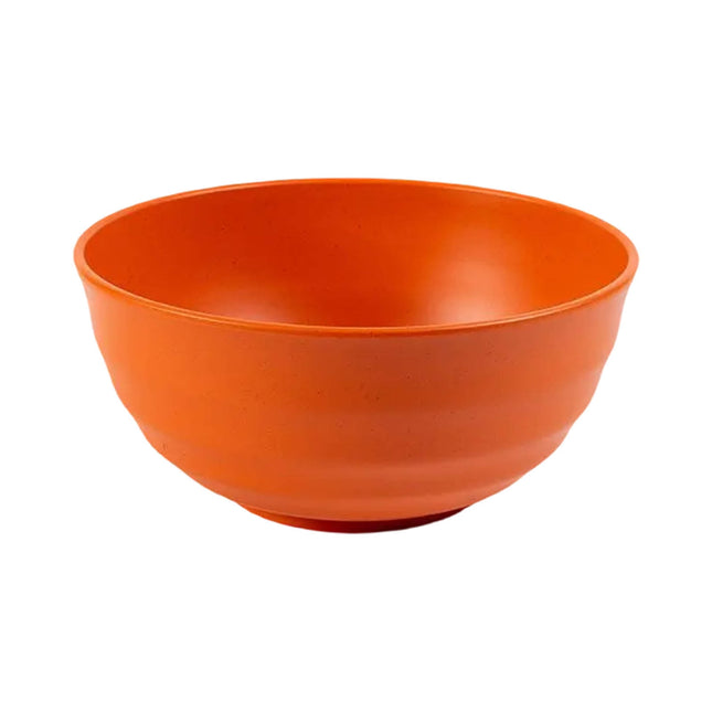 Kdkad Serviceable Plastic Cereal Bowls - Large Dishwasher-Safe Shatterproof Bowls for Soup, Salad & Snacks | Lightweight, Stackable Kitchenware for Home, Office & Restaurant Use As Show Red1.