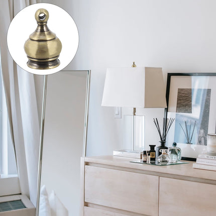Lamp Finial Shade Finials Cap Knob Screw Topper Floor Table Light Accessories Lampshade Decorative Decor Lighting Parts.