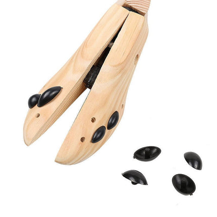Darzheoy Shoe Stretcher for Men and Women Professional Shoe Adjustable Width & Length, Size 42-46, Wood (Includes Only 1 Shoe Stretcher) M Brown.
