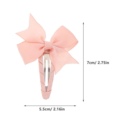 SKISUNO Decorative Hair Clip Girls 20Pcs 2.8X2.2In.