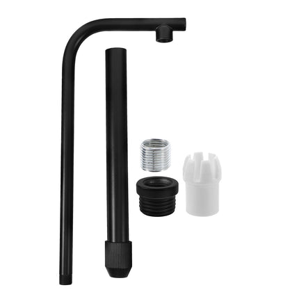 WHAMVOX 1 Set of Threaded Lamp Curved Lighting Fixture Stem Replacement Adjustable Candle Lamp Replacement Part.
