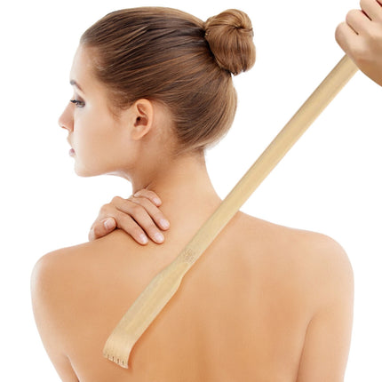 Darzheoy Bamboo Back Scratcher for Adults, Back Scratcher Massage Tool, Back Scratcher Rake Itching Relief Body Relaxation Massager Multicolor.