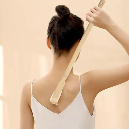 Darzheoy Bamboo Back Scratcher for Adults, Back Scratcher Massage Tool, Back Scratcher Rake Itching Relief Body Relaxation Massager Multicolor.