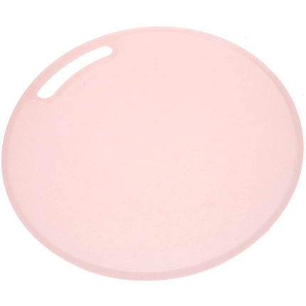 WHAMVOX Portable Round Cutting Board Odor- Cutting Mat for Food Prep and Cooking Use.