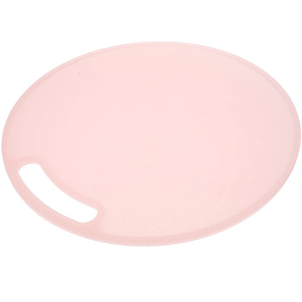 WHAMVOX Portable Round Cutting Board Odor- Cutting Mat for Food Prep and Cooking Use.
