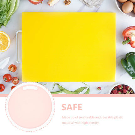 WHAMVOX Portable Round Cutting Board Odor- Cutting Mat for Food Prep and Cooking Use.
