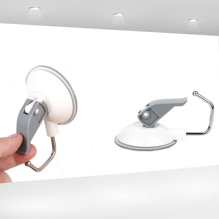 WHAMVOX 3 Pcs Suction Cup Hook Multi-purpose Heavy Duty Hanger.